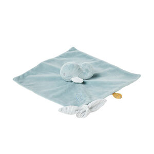 Doudou mouchoir Sally la baleine 