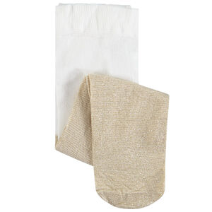 Collant fin argenté 