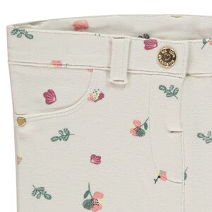 Pantalon fantaisie en molleton avec détails pailletés pour bébé fille 