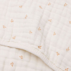 Couverture en gaze de coton 75 x 100 cm Harvest moostone 