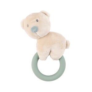 Anneau de dentition et hochet Roméo l'ours polaire 