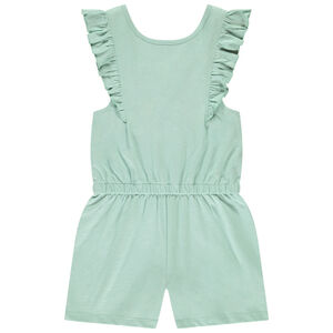 Combi-short sans manches avec volants pour fille 