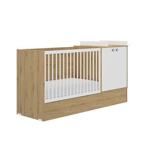 Lit combiné évolutif en chêne Arthur 