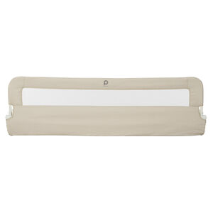 Barrière de lit filet avec poche 150 cm beige 
