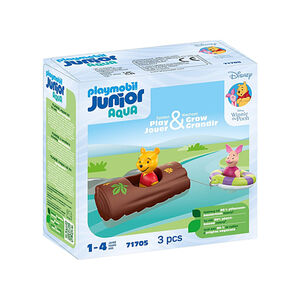 Set 3 pièces Disney Winnie l'Ourson et Porcinet avec tronc 