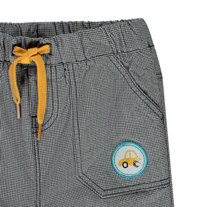 Pantalon doublé jersey avec badge pour bébé garçon 
