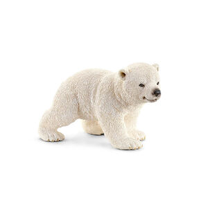 Figurine ourson polaire marchant 