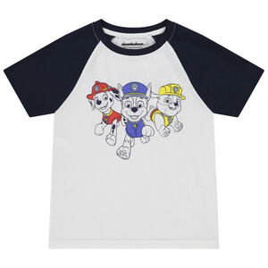T-shirt manches courtes effet color block Pat'Patrouille pour garçon 