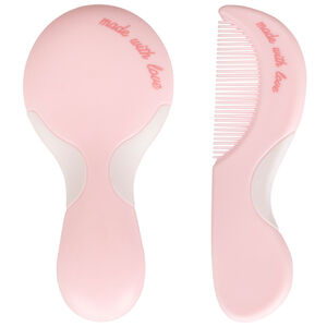 Set brosse et peigne Aloha - Rose 