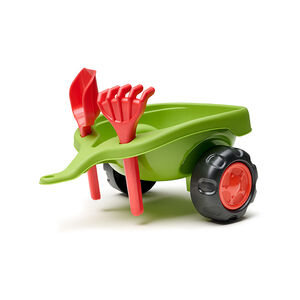 Porteur tracteur Baby Claas avec remorque et accessoires  