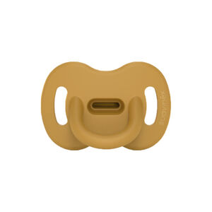 Sucette réversible en silicone Colour Essence 6-18M Moutarde 