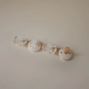 Pack de 4 sucettes nouveau-né Moonlight Sailing T1 cream 