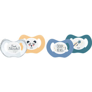 Lot de 2 sucettes Mixte +18m 