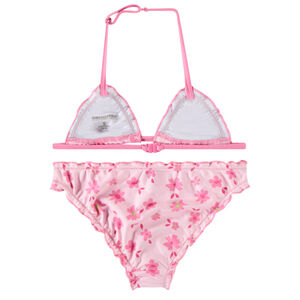Maillot de bain 2 pièces imprimées fleuris fille 