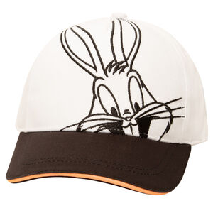 Casquette bicolore brodée Bugs Bunny Looney Tunes pour garçon 
