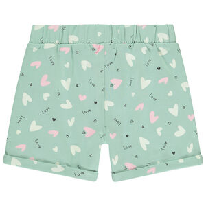 Lot de 2 shorts fantaisies à taille élastiquée fille 
