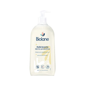 Huile lavante dermo-protectrice pour peau sèche et sensible - 500 ml 
