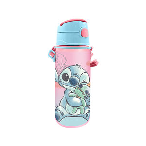 Gourde aluminium avec lanière Stitch 600ml bleu 