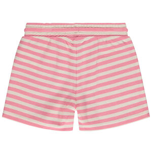 Short rayé en maille fantaisie fille 