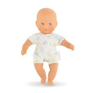 Poupon Mini Calin Lapins aux yeux bleus 