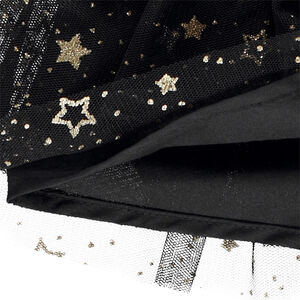 Jupe courte en tulle imprimé étoiles pour bébé fille 