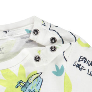 T-shirt manches courtes imprimé crocodiles pour bébé garçon 