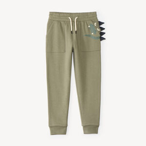 Pantalon de jogging garçon en molleton poche ludique 