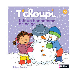 Livre "T'choupi fait un bonhomme de neige" 