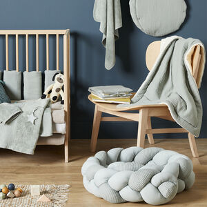 Protège carnet de santé - Vert de gris 