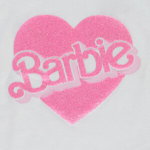 T-shirt manches courtes print pailleté Barbie pour fille 