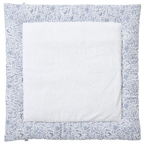 Tapis de parc et jeu réversible Forêt enchantée Blanc/Bleu 