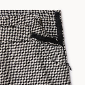 Short en pied de poule pour fille 