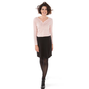 Jupe patineuse de grossesse unie 