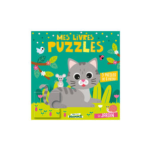 Livre Mes petits livres puzzles Le jardin 