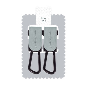 Lot de 2 crochets Icon pour poussette Green 