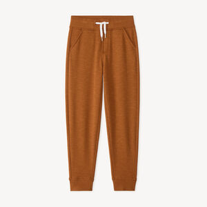 Pantalon de jogging uni en molleton pour garçon 