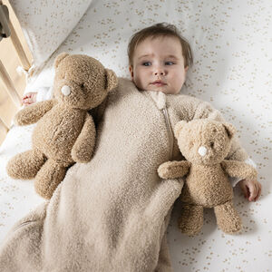 Peluche ours - 24 cm - Teddy bébé - Caramel 