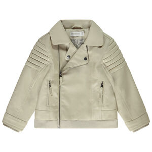 Perfecto esprit biker en simili cuir doublé pour bébé garçon 