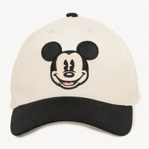 Casquette bicolore brodée Mickey Mouse Disney garçon 