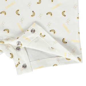 Lot de 2 combinaisons courtes motifs éléphant pour bébé 