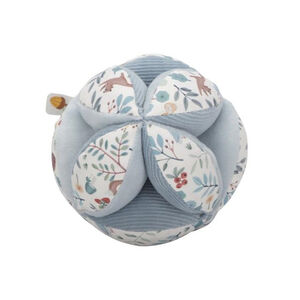 Balle de préhension avec grelot Forest Friends bleu 