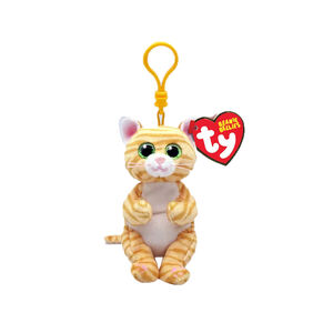 Peluche Beanie Bellies clip Mango le chat 