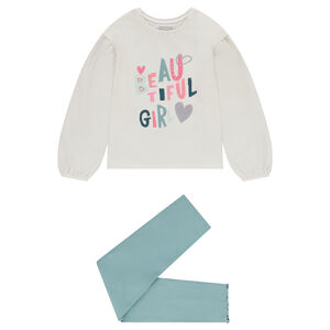 Pyjama 2 pièces en jersey pour fille 