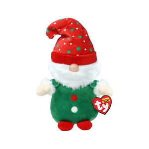 Peluche Beanie Boo's Noël 15 cm Gnolan le gnome 