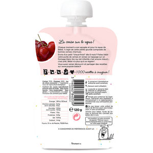 Gourde à la cerise bio - 120g 