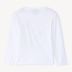 T-shirt manches longues uni print Naruto pour garçon  