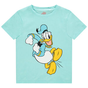 T-shirt manches courtes en coton print Donald Disney 