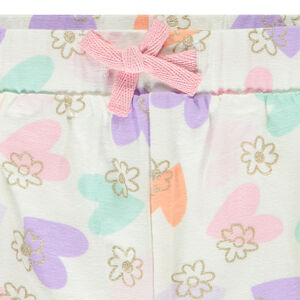 Short de sport imprimé fantaisie pour bébé fille 