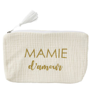 Trousse de toilette Mamie d'amour Ivoire 