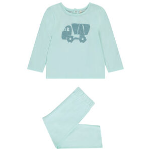 Set pyjama long en jersey printé pour bébé garçon 